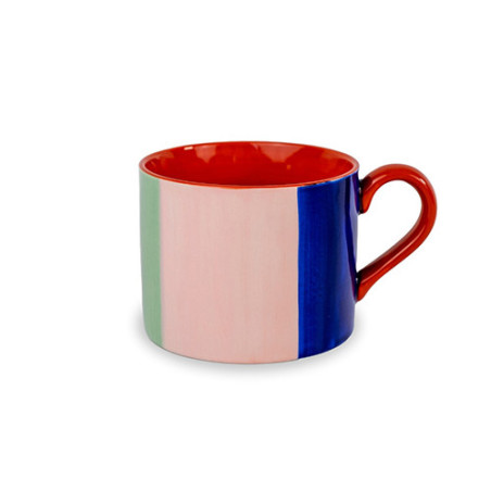 WD LIFESTYLE TAZZA COLAZIONE RIGHE COLORATE 400ml WD790RO