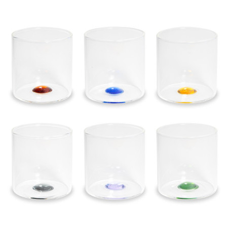 WD LIFESTYLE SET 6 BICCHIERI VETRO BOROSILICATO 100ml WD909