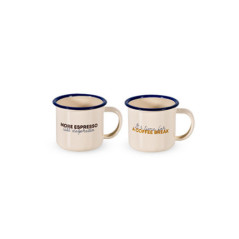 WD LIFESTYLE SET 2 TAZZE LATTA DECORO CAFFE' WD888COF