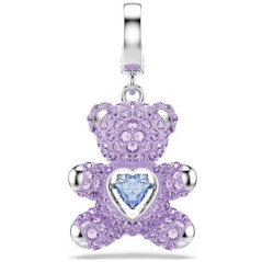 SWAROVSKI CHARM IDYLLIA TEDDY VIOLET 5745610