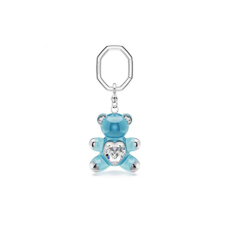 SWAROVSKI TEDDY- PORTACHIAVI BLU/RHS 5733826 SWAROVSKI TEDDY- PORTACHIAVI BLU/RHS 5733826