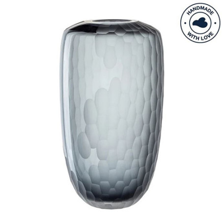 LEONARDO VASO 36cm ANTHRACITE BELLAGIO 036449