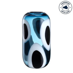 LEONARDO VASO 33cm OCCHI BLU 047510