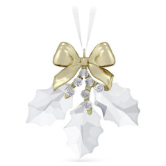 SWAROVSKI ORNAMENTO HOLLY LEAVES - HOLIDAY MAGIC 5685701