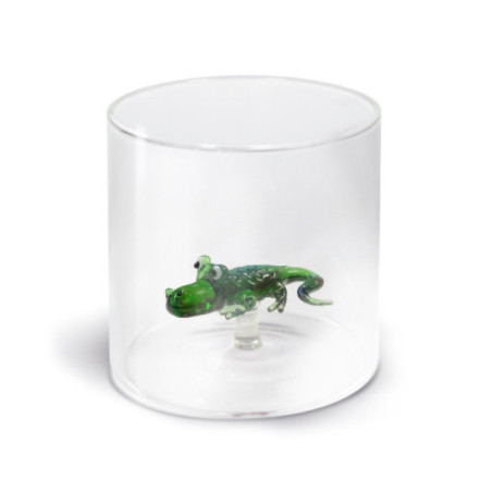 WD LIFESTYLE BICCHIERE VETRO BOROSILICATO Monterey Alligatore 250ml WD566ALL