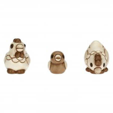 THUN SET 2 GALLINE E PULCINO S3232A91