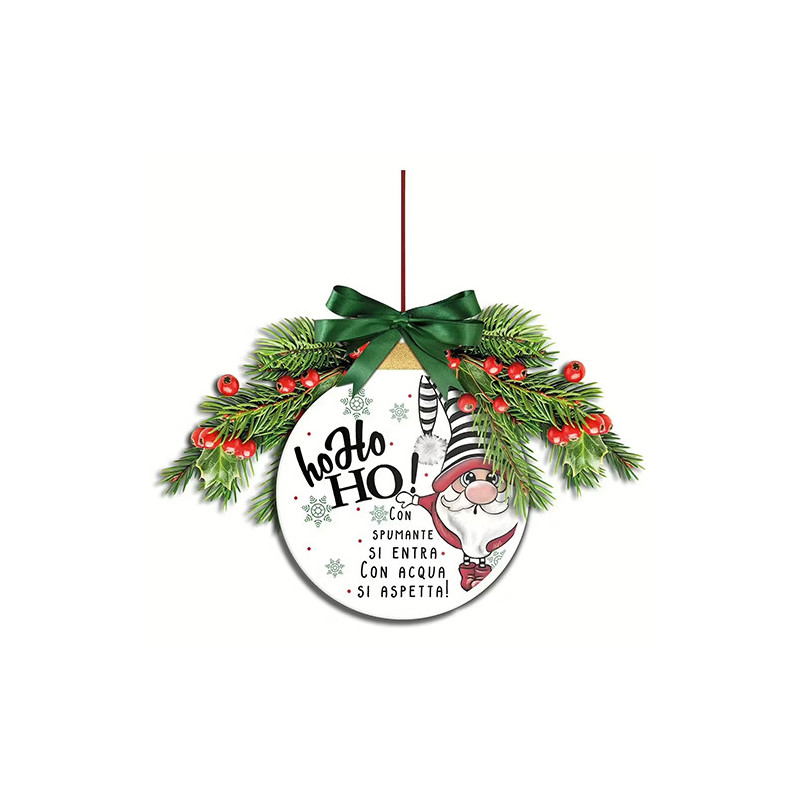 EGAN FUORIPORTA HO HO HO 20cm NATALE 2026 120197 EGAN FUORIPORTA HO HO HO 20cm NATALE 2026 120197