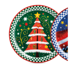 EGAN PIATTO PANETTONE ALBERO VERDE NATALE 2026 120218