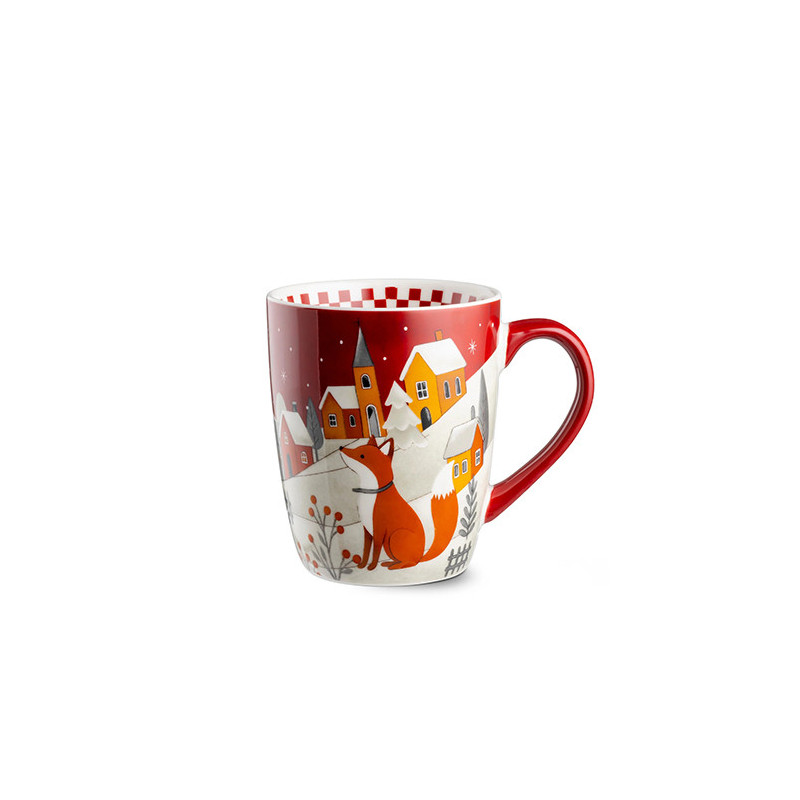 EGAN TAZZA MUG VOLPE ROSSO NATALE 2026 120203 EGAN TAZZA MUG VOLPE ROSSO NATALE 2026 120203