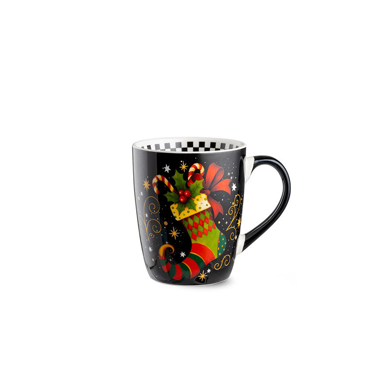 EGAN TAZZA MUG CALZA NERO NATALE 2026 120202 EGAN TAZZA MUG CALZA NERO NATALE 2026 120202