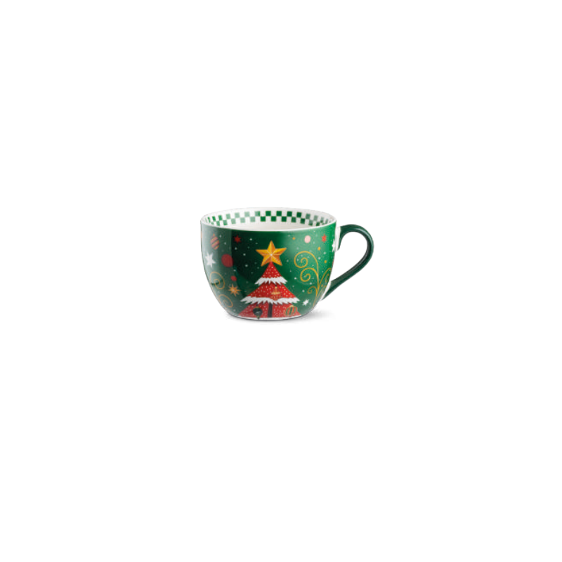 EGAN TAZZA COLAZIONE ALBERO VERDE NATALE 2026 120204 EGAN TAZZA COLAZIONE ALBERO VERDE NATALE 2026 120204