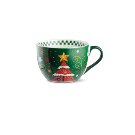 EGAN TAZZA COLAZIONE ALBERO VERDE NATALE 2026 120204